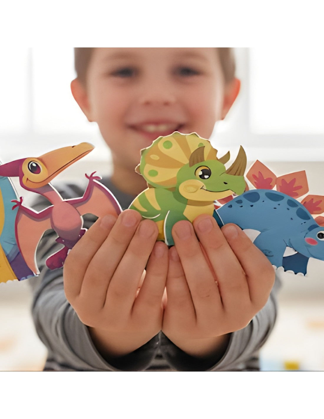 Magnetyczne Klocki Konstrukcyjne Dino 30 elementów