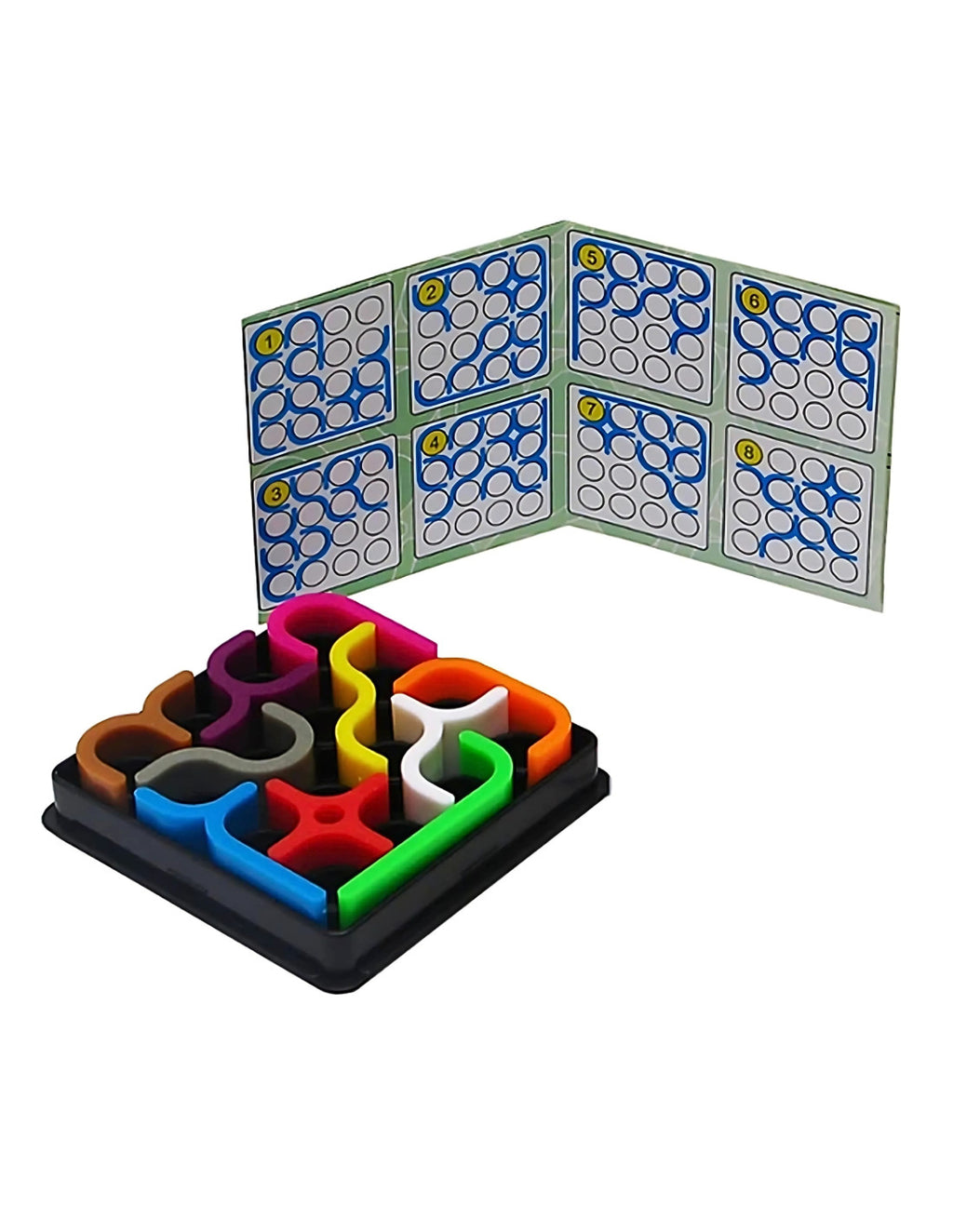 Układanka Gra Logiczna Puzzle Strategiczna Trening Mózgu 24 poziomy
