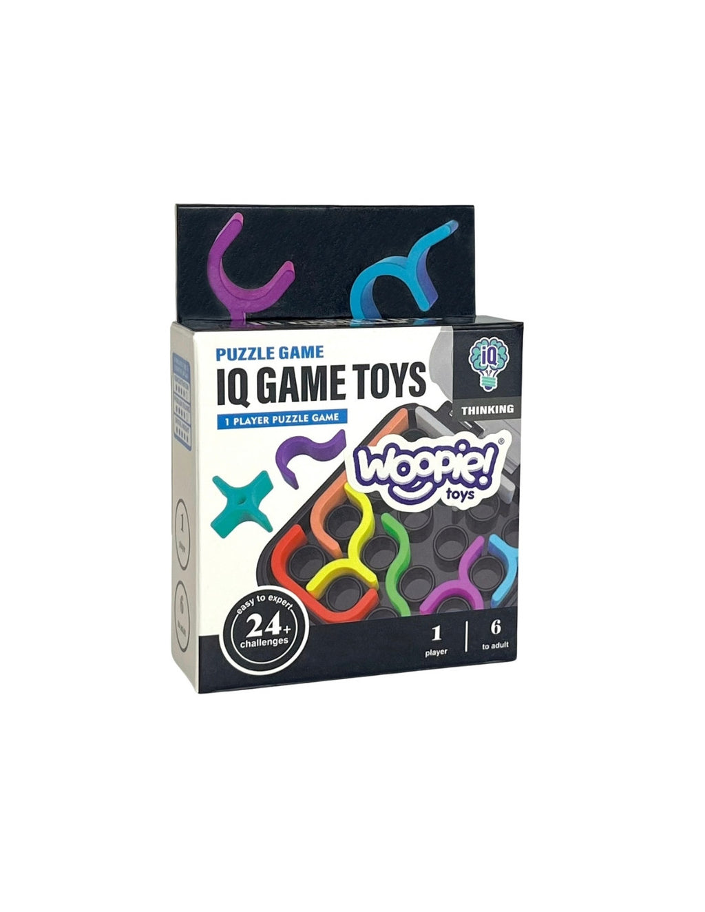 Układanka Gra Logiczna Puzzle Strategiczna Trening Mózgu 24 poziomy