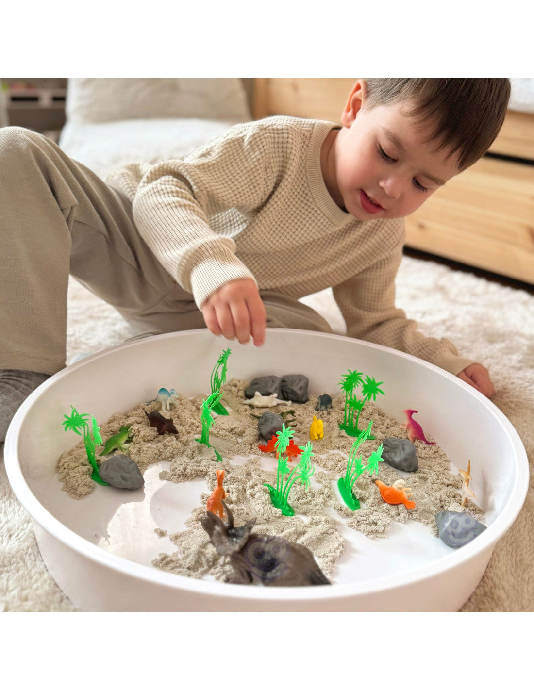 Zestaw Figurki Dinozaury 40 szt. w walizce